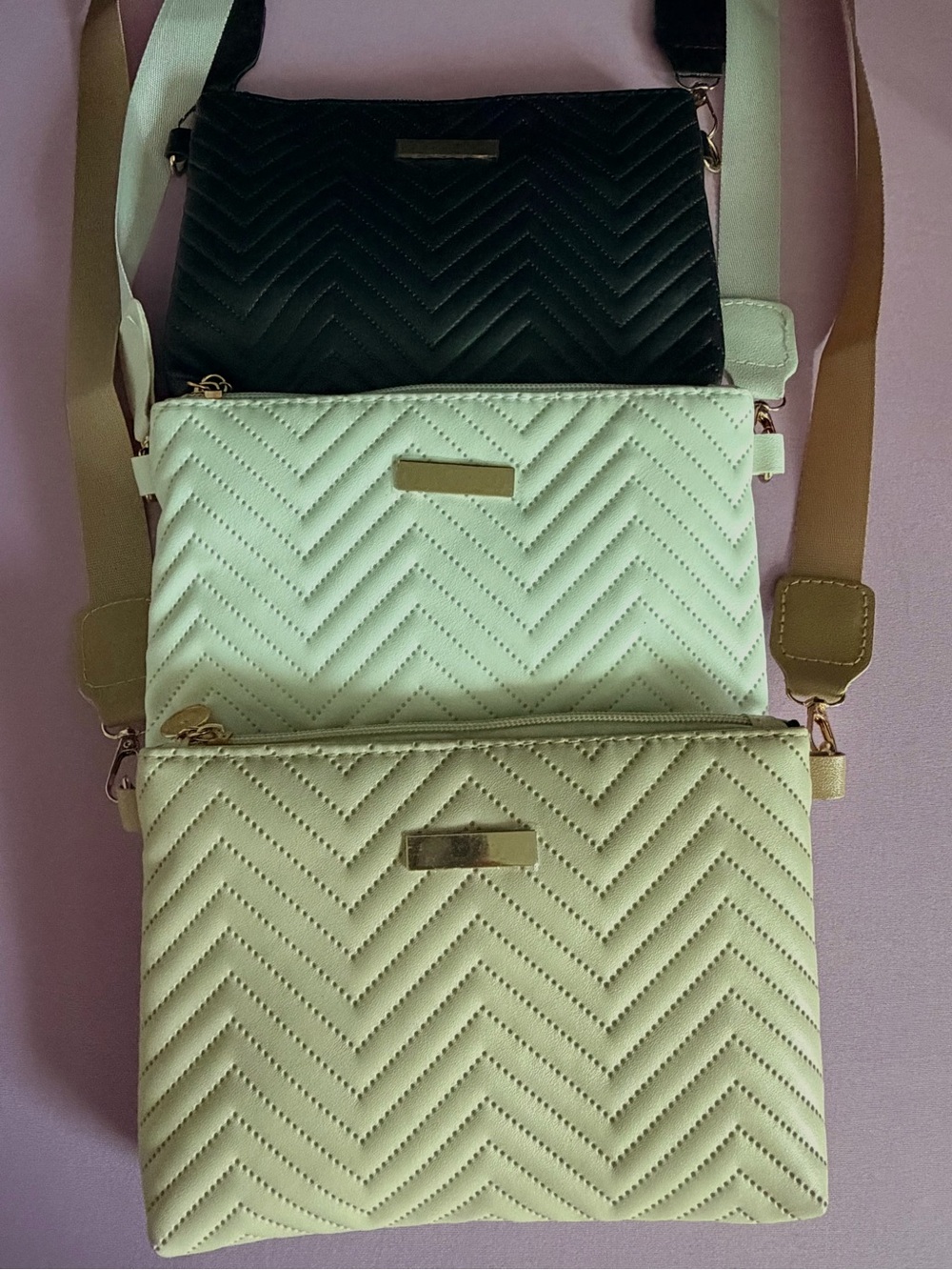 3 pair bundles women crossbody bag